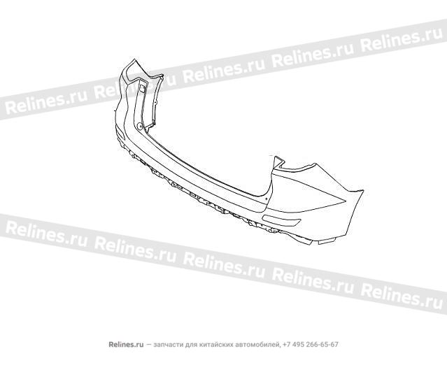 Бампер задний - 28041***Z0YA