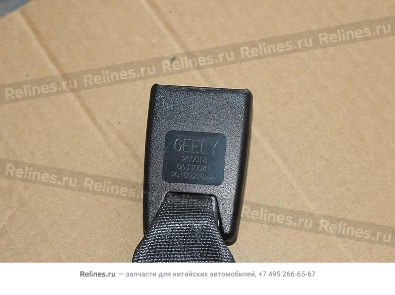 Assy,RR seat belt buckle - 80420***0742