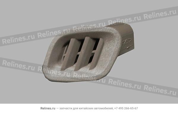 Vent assy-defrost RH