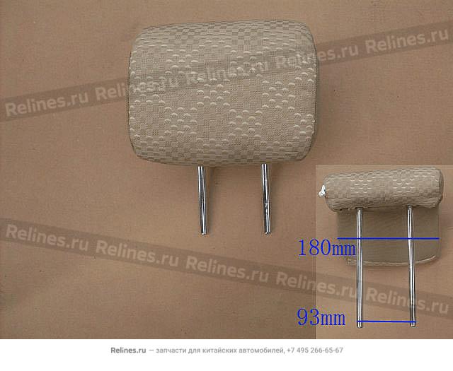 Mid headrest-rr seat - 705820***0XA3S