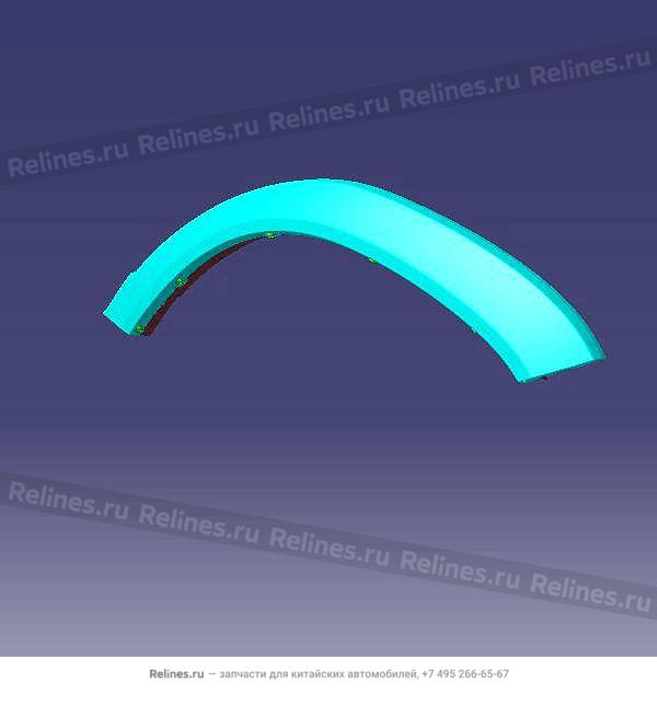Расширитель арки задней левой