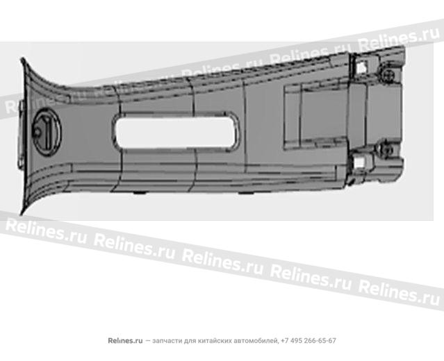 Облицовка стойки центральной левая - 540214***02AF4