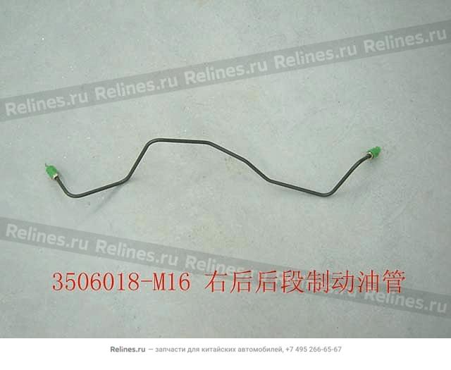 RR section-rr brake line RH(ABS) - 3506***M16