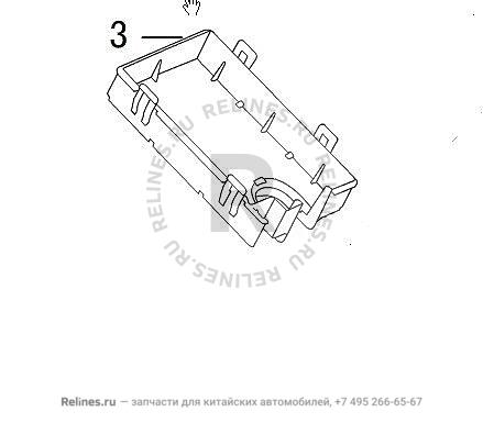 Fuse block seat assy no.1 - 37221***Y00A