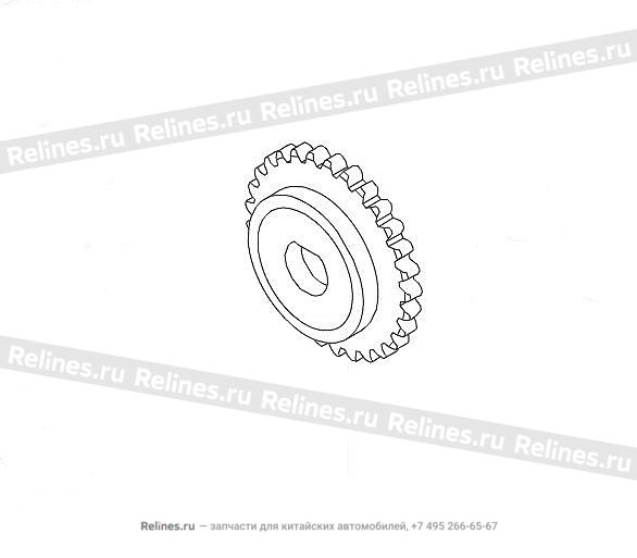 Звездочка привода масляного насоса - 1011***EB03