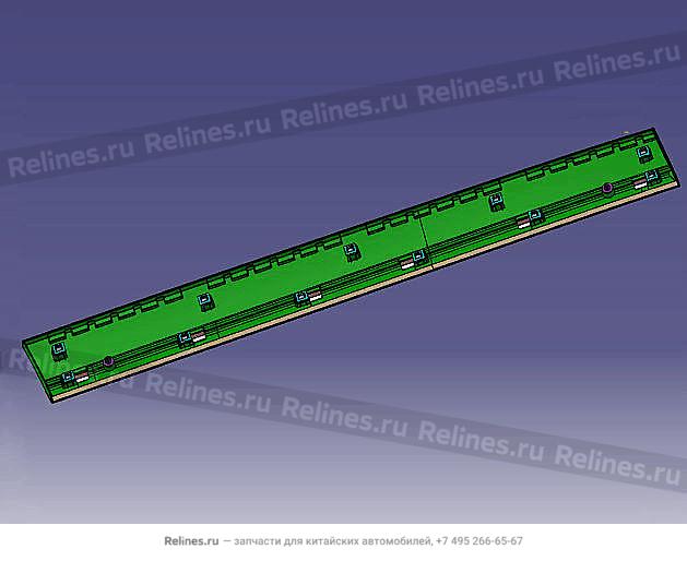 Накладка декоративная двери передней правой нижняя - 55002***W09A