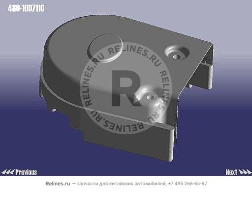 Крышка ремня ГРМ верхняя