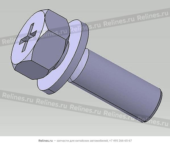 Tapping screw-cross head w/washer kit