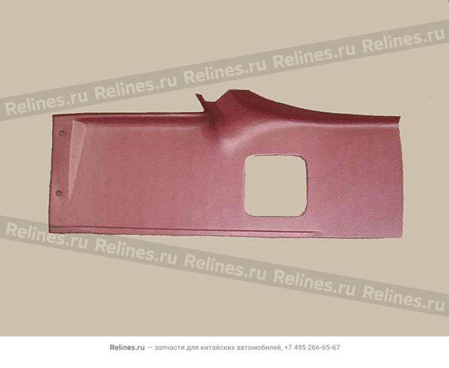 RR pillar trim panel RH(red)