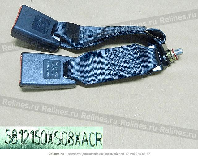 Double end lock assy-rr seat belt LH - 581215***8XACR