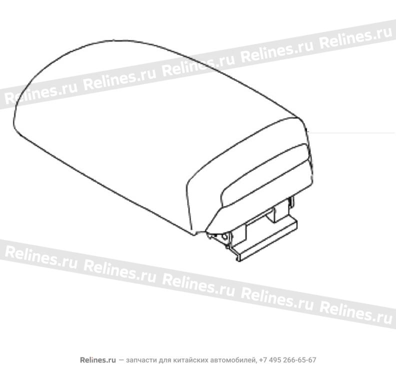 Armrest assy auxiliary inst panel - 530512***08A86