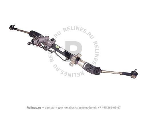 Steering gear with tie rod