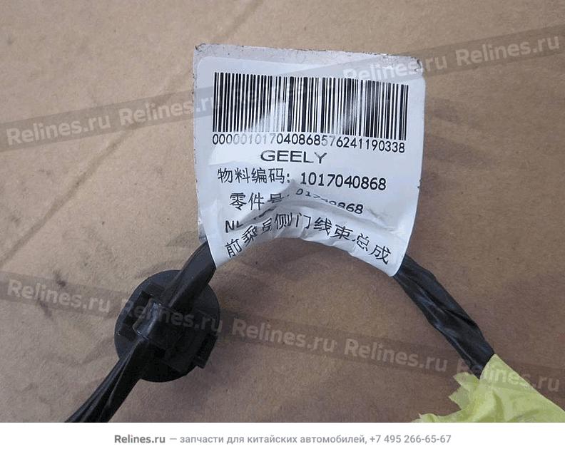 Front passenger side harness assembly - 101***868