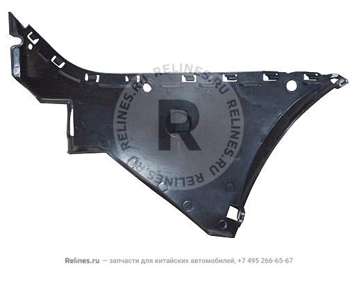 Панель крепления заднего бампера пластиковая (правый) - M11-***512