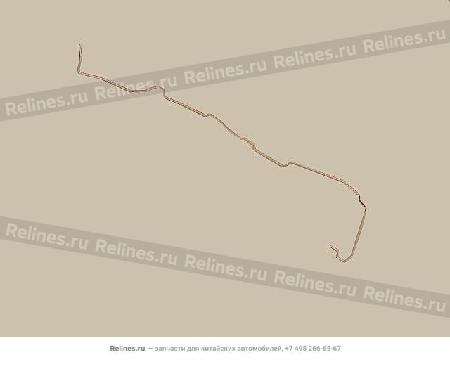 Трубка тормозная центральная регулятора давления тормозов