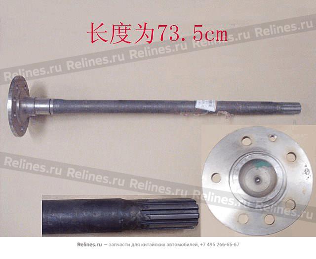 Axle shaft(rectangular) - 2403***B00