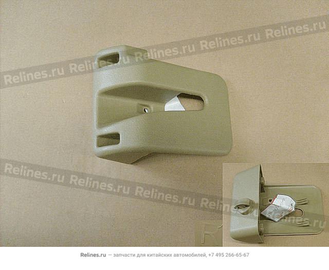 Backrest lock cover RR right seat - 705001***0-003S