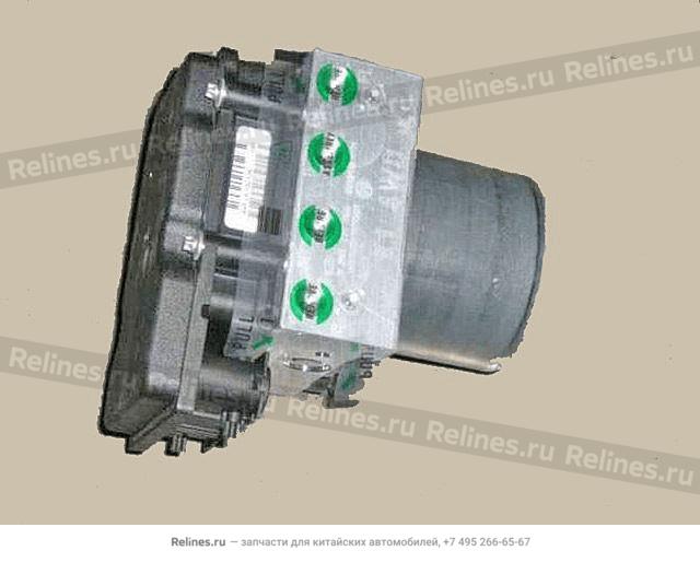 Гидроблок ABS в сборе с блоком управления 4/4 - 3550***K01