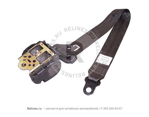 Safety belt assy - RR seat LH