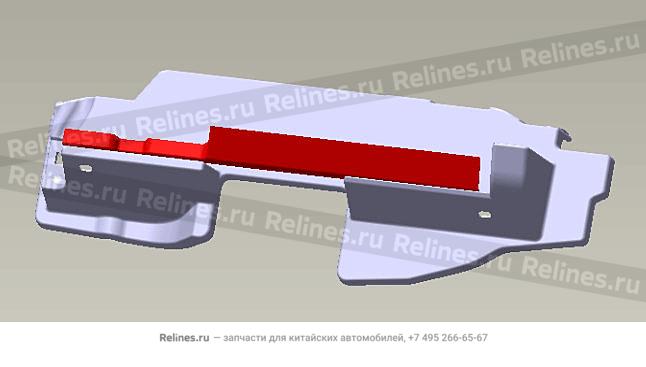 Assy,left plate,radiator - 502***600