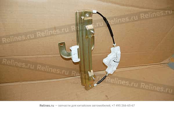 Track bracket-rr door LH - M11-***111