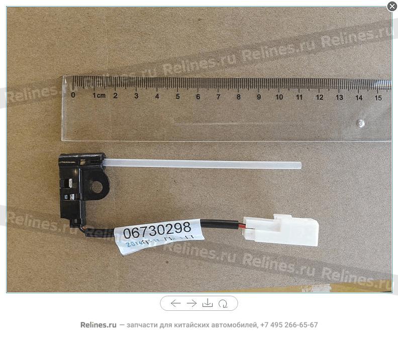 Instrument panel atmosphere lamp 2 - 706***900