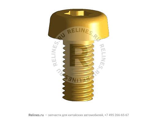 Screw - inner hexagon knurled head