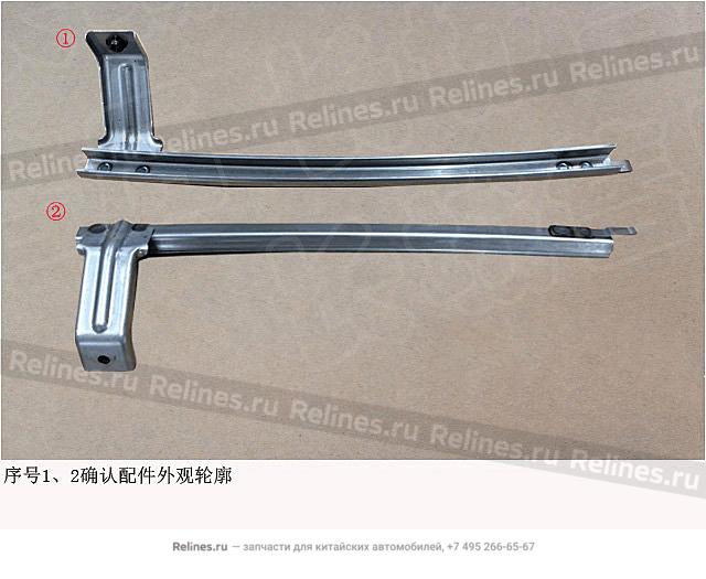 Направляющая большая стекла двери - 61011***W01A