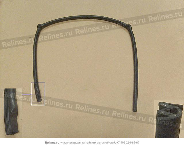 Rear door u-clip LH - 62070***00XA