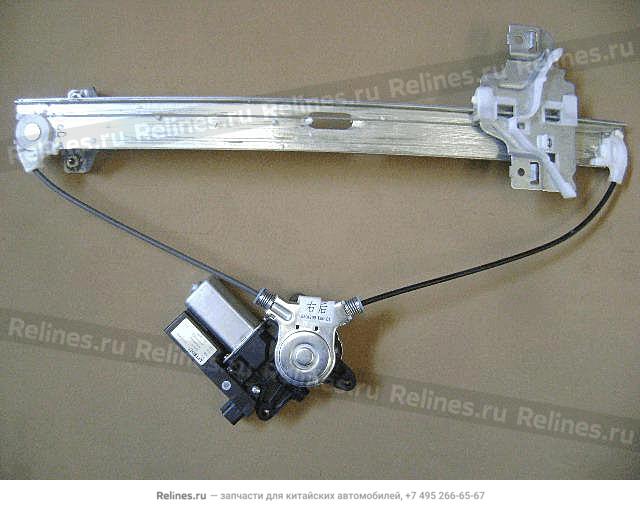 Стеклоподъемник в сборе (электро) задней правой двери h3 (старый салон )