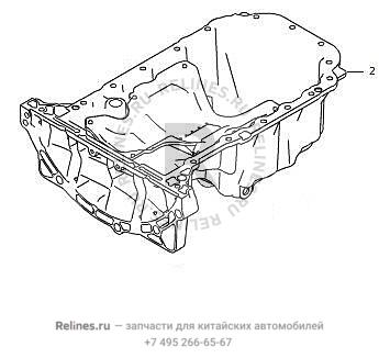 Поддон масляный - 1009***EB06