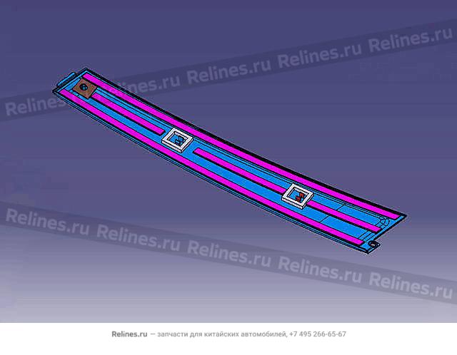 Накладка декоративная двери передней левой - 55000***W09B