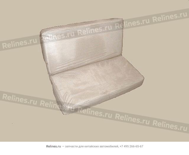 RR seat assy(leather xincheng) - 7050010-***B1-0312