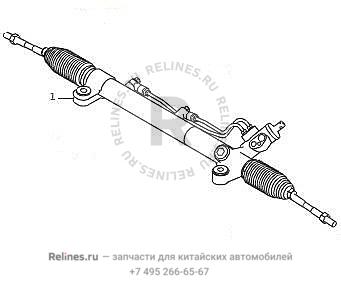 Рейка рулевая в сборе