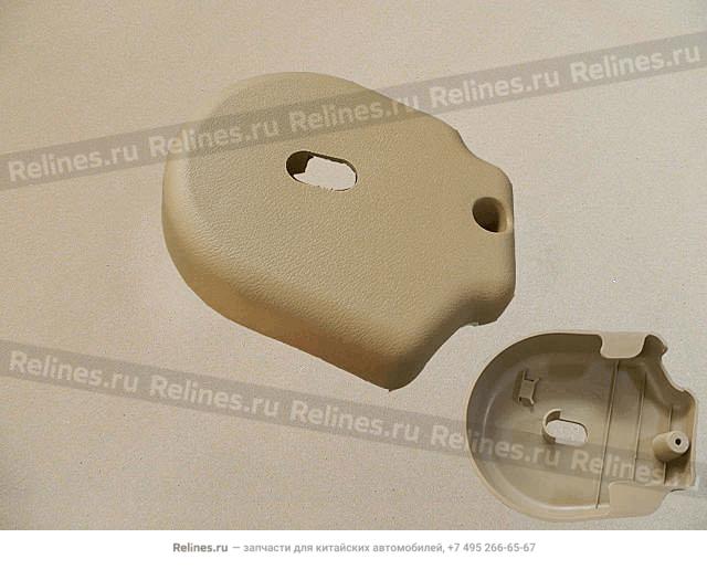 Left otr cover plate RR seat tilt adjust - 700072***8-003M