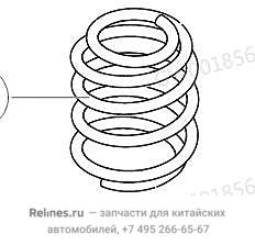 Пружина винтовая передняя