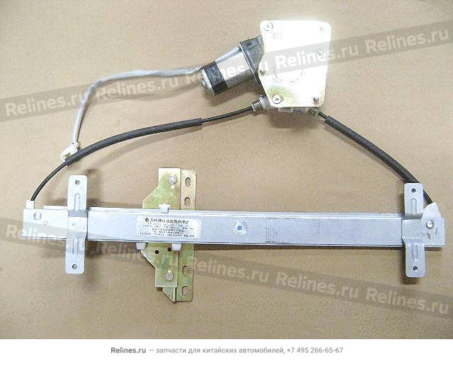 Glass regulator assy-rr door RH(elec 04)