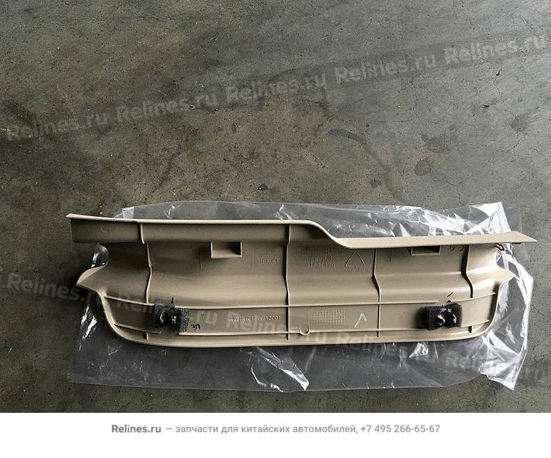 Inner trim board assy., rear doorsill, L - 101803***00490