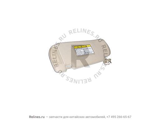 Sun visor-rh