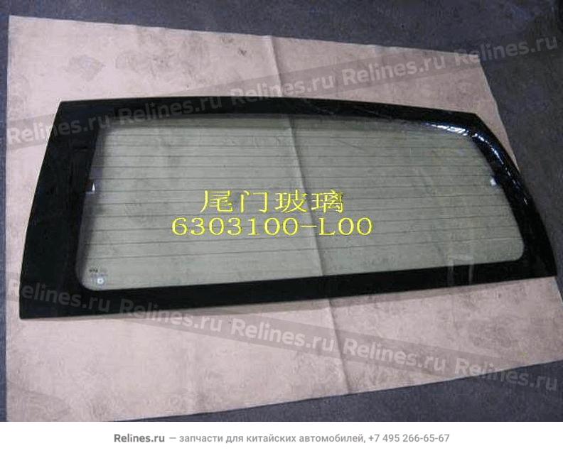 Tail door glass assy