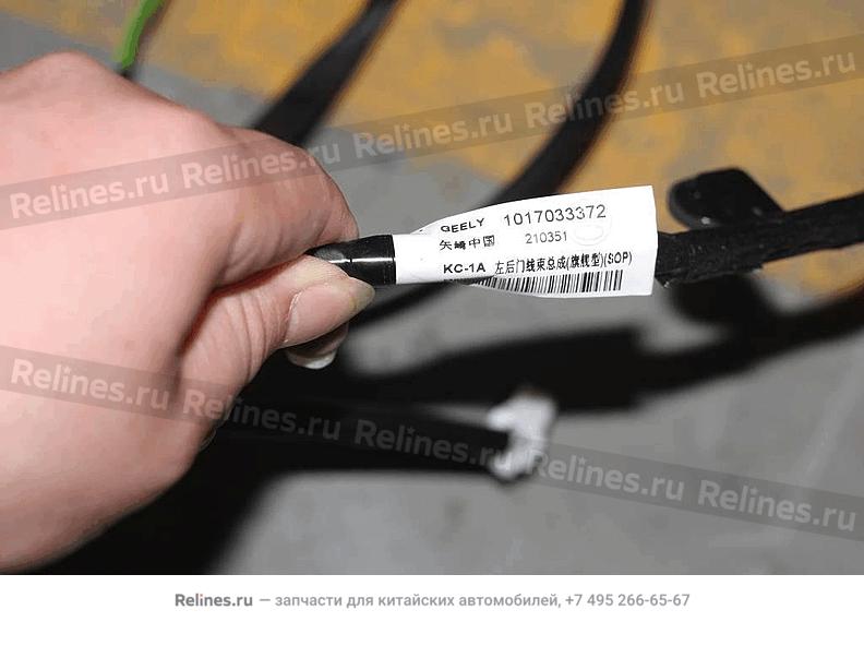 Assy,LR door wire harness