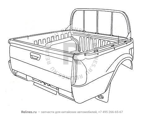 Cargo body assy