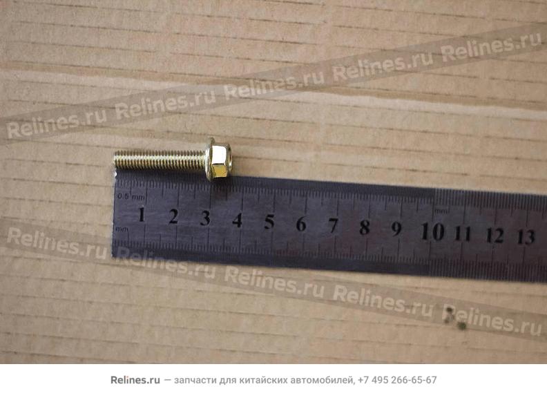 Water pump bolt, shorter