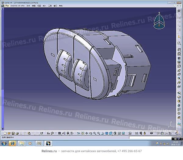 Control sw assy - 377440***0XAD1