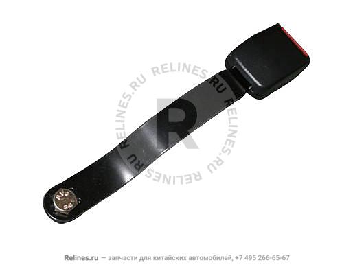 Lock clip-fr safety belt