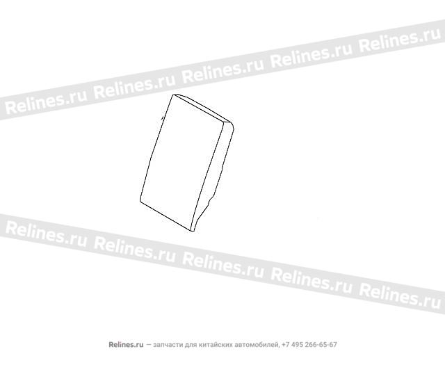 Mid seat armrest assy - 700600***09A86