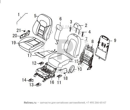 FR seat - 69004***Z08AB