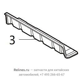 Дефлектор радиатора нижний левый