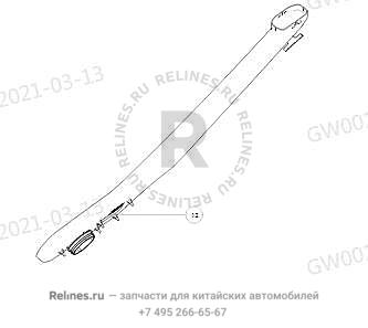 Штуцер воздушного фильтра - 11091***W01A