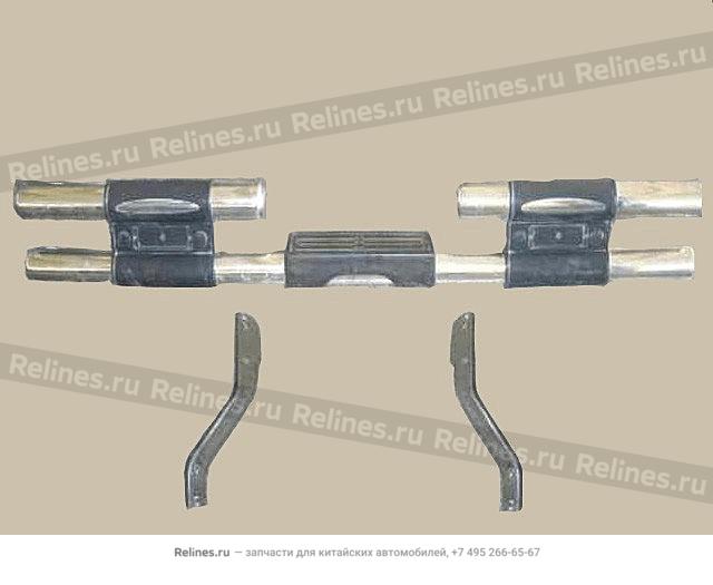 RR bumper assy(w/reflactor)